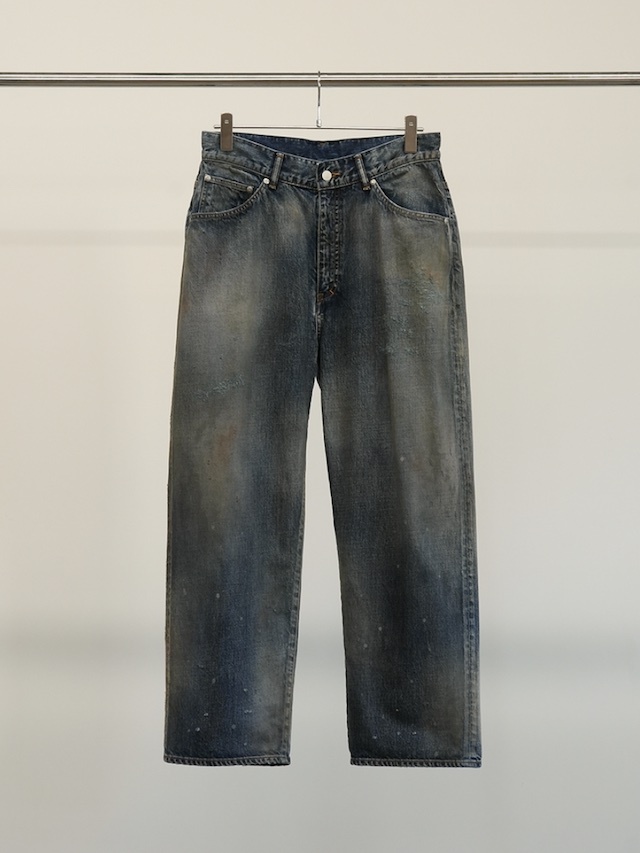 ANCELLM TAPERED 5P DENIM PANTS INDIGO