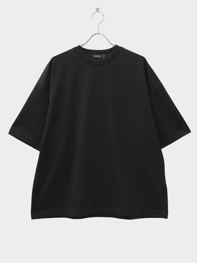 ROTOL WIDE HEAVYWEIGHT TEE BLACK 2026SS