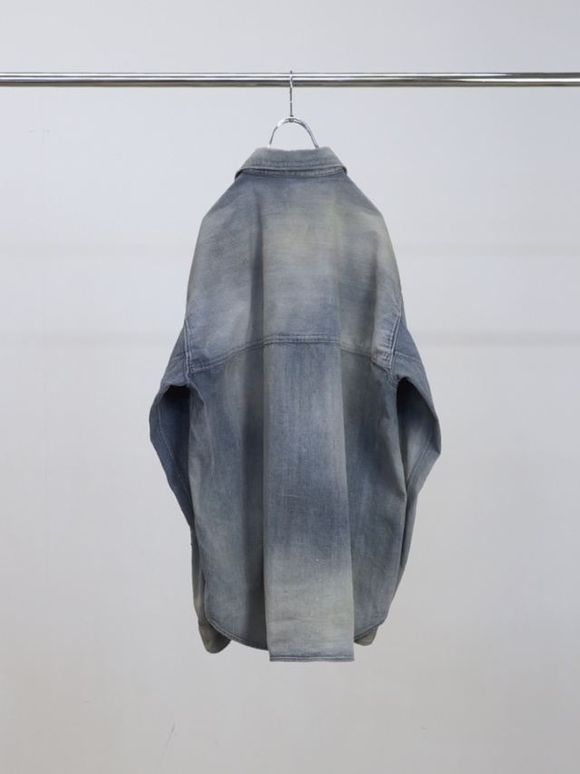 ANCELLM DENIM DRESS SHIRT INDIGO 通販ページ octavia[オクタヴィア]
