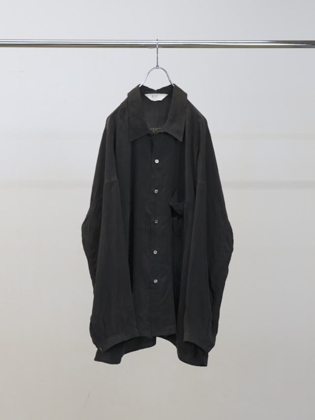 ANCELLM EMBROIDERED SOUVENIR SHIRT BLACK 通販ページ octavia