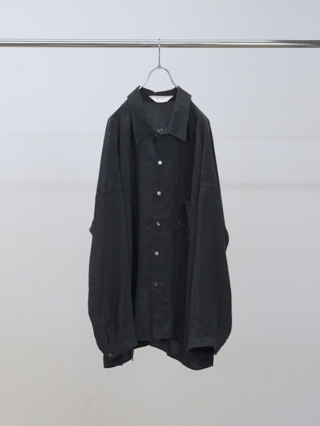 ANCELLM EMBROIDERED SOUVENIR SHIRT NAVY 通販ページ octavia