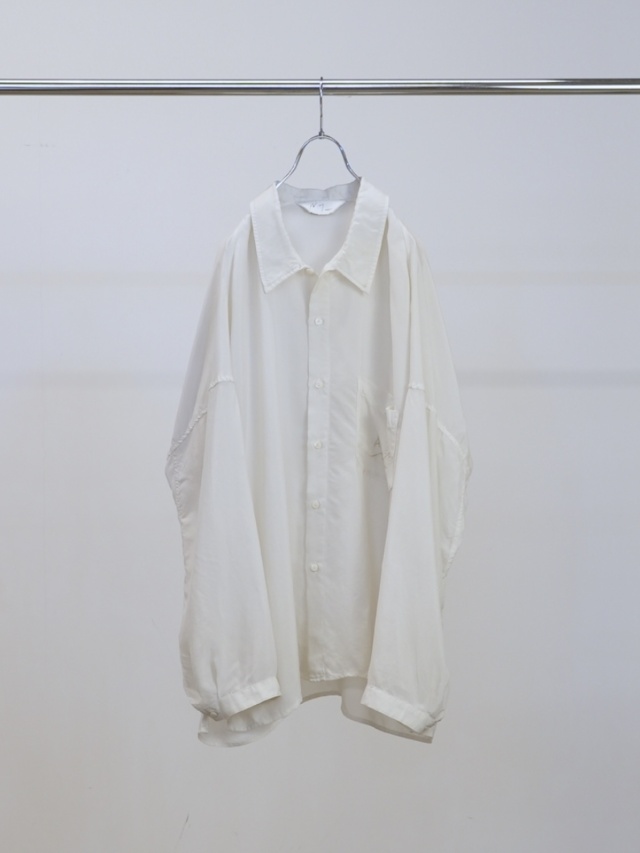 ANCELLM EMBROIDERED SOUVENIR SHIRT WHITE 通販ページ octavia