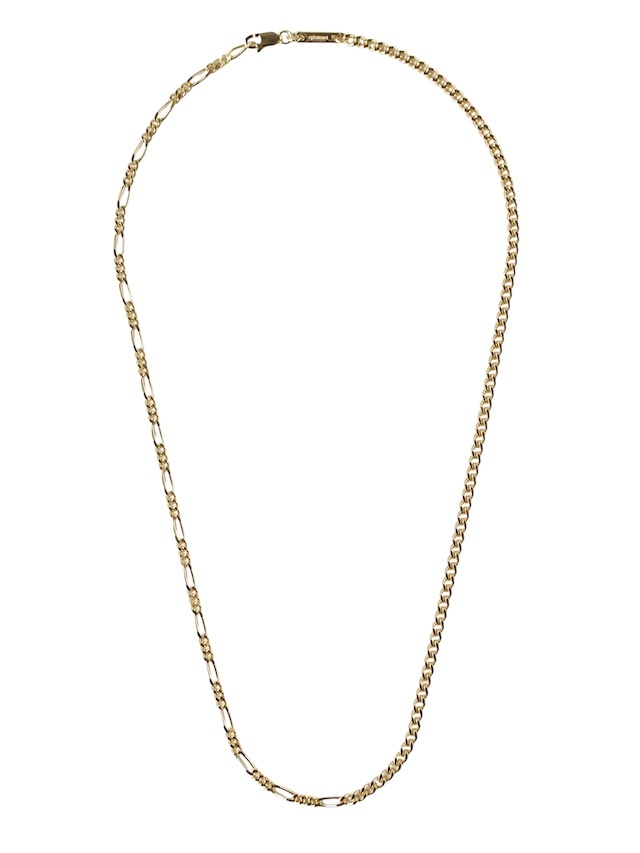 EPHEMERAL NEW SWITCHING CHAIN NECKLACE GOLD