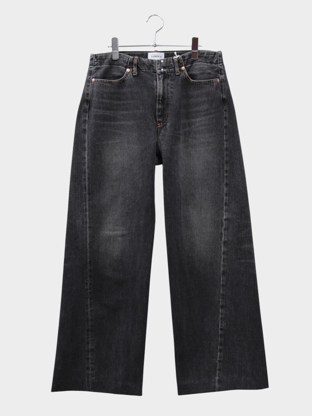 TANAKA BOY JEAN TROUSERS DARK GRAY 【継続品番】