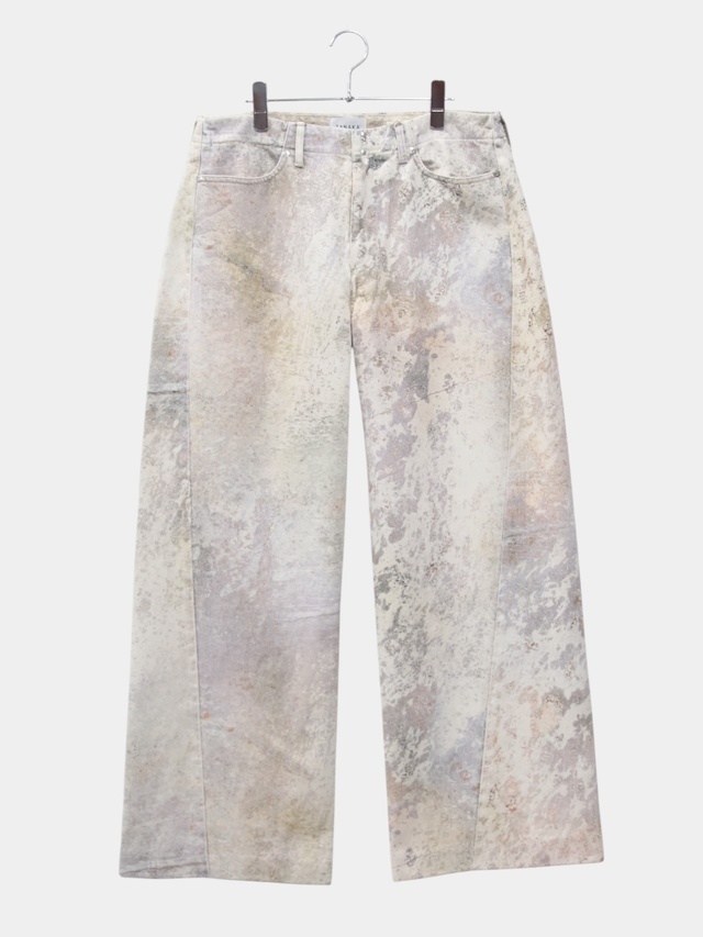 TANAKA BOY JEAN TROUSERS MARBLE 2026AW