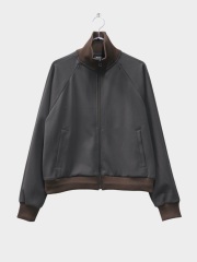 ROTOL SMOOTH JERSEY TRACK JACKET CHARCOAL 2026SS