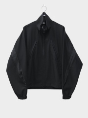 ROTOL COTTON SERGE VENTILATED BLOUSON BLACK 2026SS