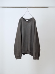 ANCELLM FLEECE-LINED SWEAT SHIRT BLACK 2026AW