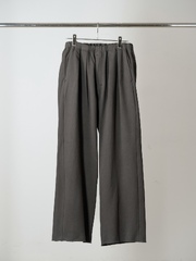 ANCELLM SWEAT SLACKS CHARCOAL 2026AW