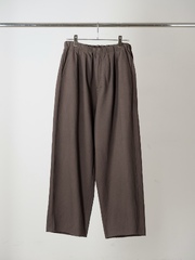 ANCELLM SWEAT SLACKS BROWN 2026AW