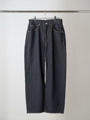 ANCELLM STRAIGHT WIDE DENIM PANTS OW INDIGO 2026AW