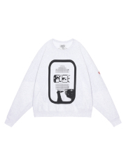 C.E/CAVEMPT MD 00-38 CREW NECK GREY 2025AW