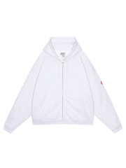 C.E/CAVEMPT SOLID LOOSE ZIP HOODY GREY 2025AW