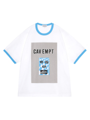 C.E/CAVEMPT CONTENTLESS FREEDOM RINGER T WHITE 2025AW