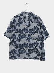 UNUSED SHORT SLEEVE PRINT SHIRT GRAY 2026SS