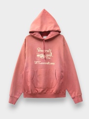 BOWWOW FADED PULLOVER HOODIE - AIR CRAFT CORP RED 2026AW