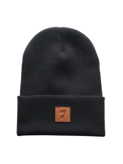 JIEDA JIEDA PATCH KNIT CAP BLACK 2025AW