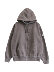 elephant TRIBAL fabrics Fade Zip Up Hoodie FADE BROWN 2025AW