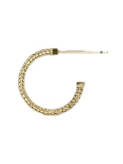ephemeral ROPE PATTERN PIERCE GOLD