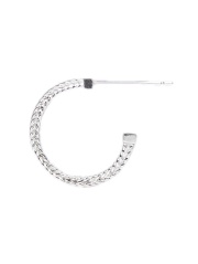 ephemeral ROPE PATTERN PIERCE SILVER