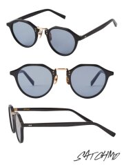 A.D.S.R. SATCHMO 01g SHINY BLACK/GOLD (Lt.BLUE)