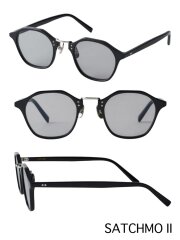 A.D.S.R. SATCHMO II 01s SHINY BLACK/SILVER (Lt.GRAY)
