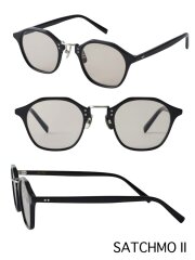 A.D.S.R. SATCHMO II 01s SHINY BLACK/SILVER (Lt.BROWN)