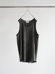 ANCELLM UNEVENNESS TANK TOP BLACK 2026 Summer