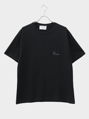 arenotis ANTIBACTERIAL COTTON FAUX BAND TOUR T-SHIRT BLACK 2026SS