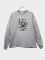 BOWWOW WEATHERED 88/12 LS TEE BLACK PANTHER CHARCOAL 2026AW