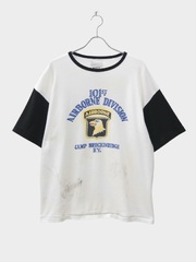 BOWWOW 101ST AIRBORNE DIV. RIBBED SS CS AGED WHITE/BLACK 2026SS