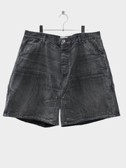 BOWWOW DOUBLE KNEE DUCK SHORTS AGED BLACK 2026SS