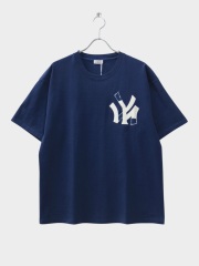 JIEDA NOT YOUR TEAM TEE FADE NAVY 2026SS