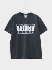 BOWWOW ADVICE TEE BLACK 2026AW