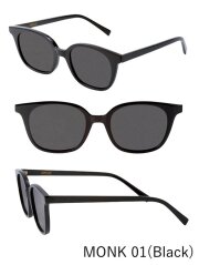 A.D.S.R. MONK 01 BLACK (BLACK) / サングラス ウェリントン