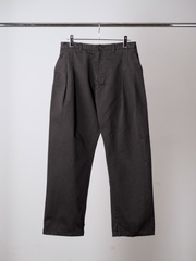ANCELLM CHINO SLACKS BLACK 2026AW