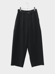 ROTOL FLUID RELAXED TROUSERS BLACK 2026SS