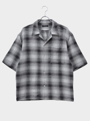 ROTOL DRY OMBRE OPEN COLLAR SHIRT WHITE 2026SS