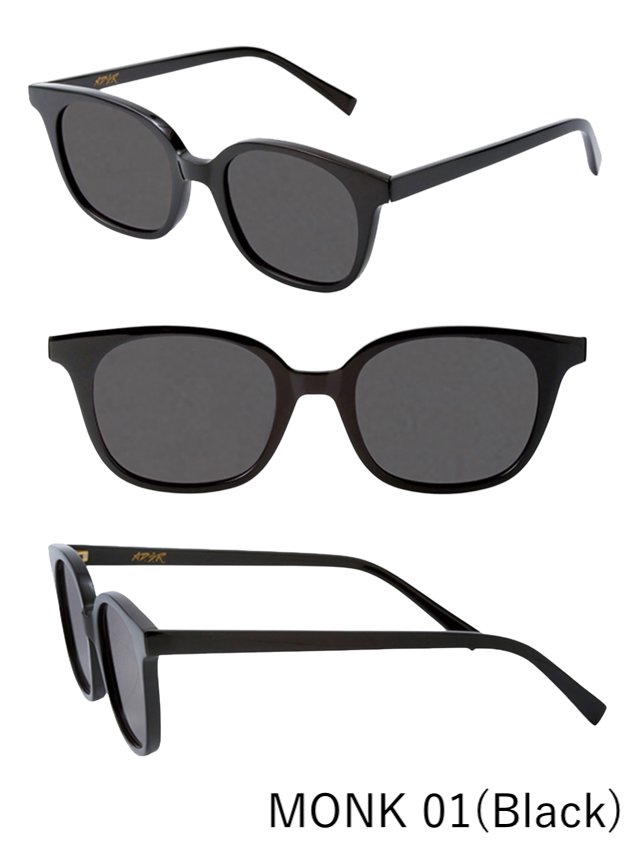 A.D.S.R. MONK 01 BLACK (BLACK) / サングラス ウェリントン