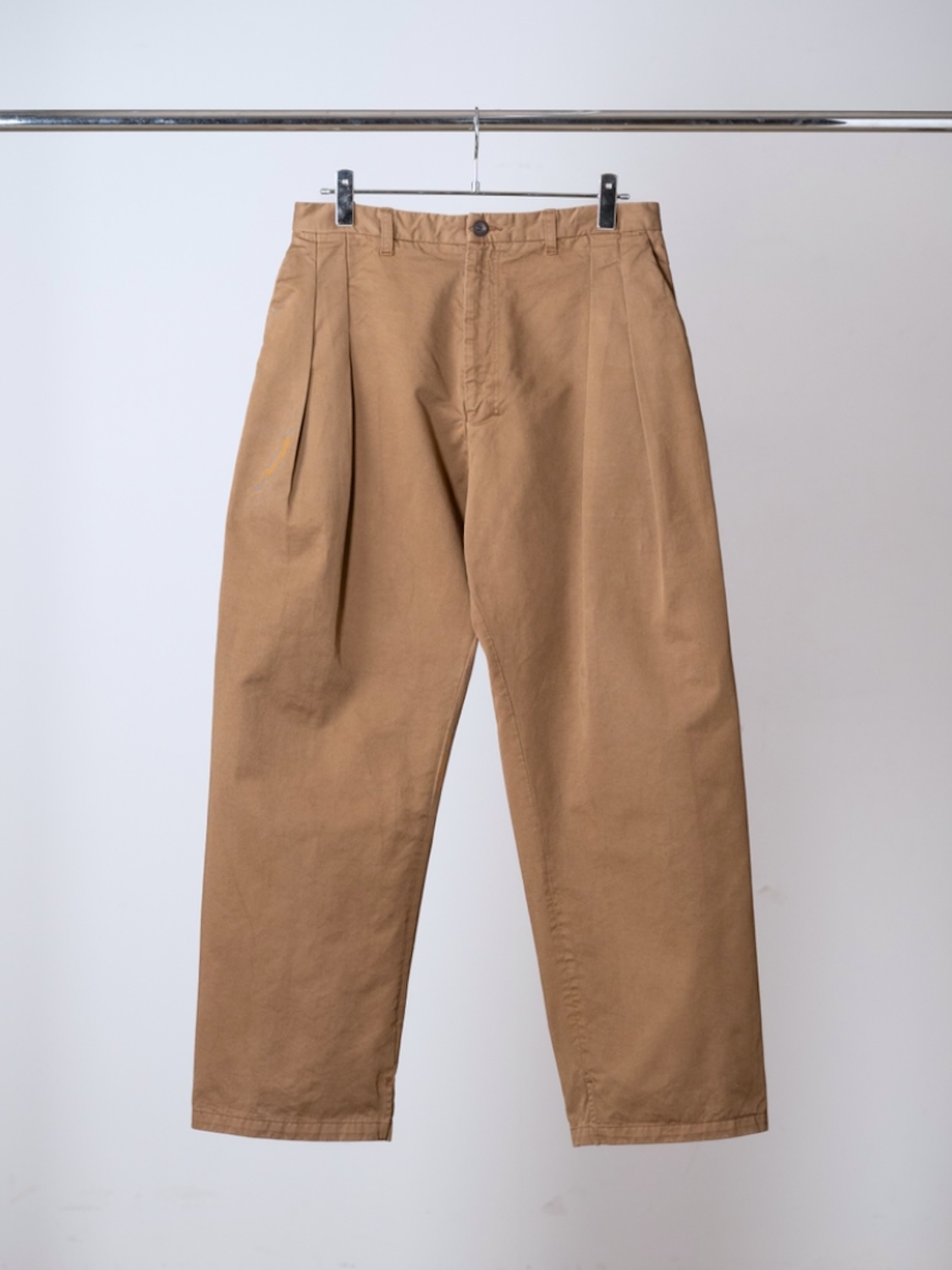 ANCELLM CHINO SLACKS BEIGE 2026AW
