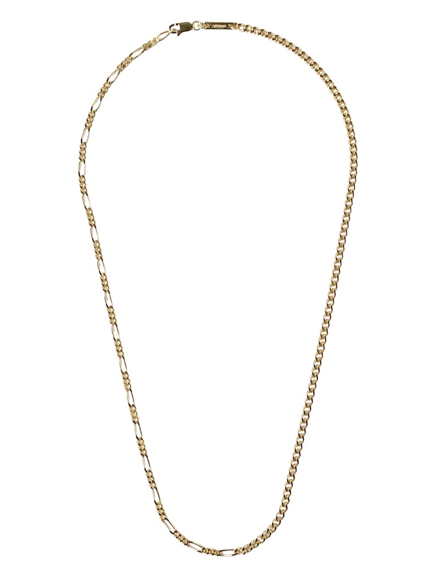 ephemeral NEW SWITCHING CHAIN NECKLACE GOLD