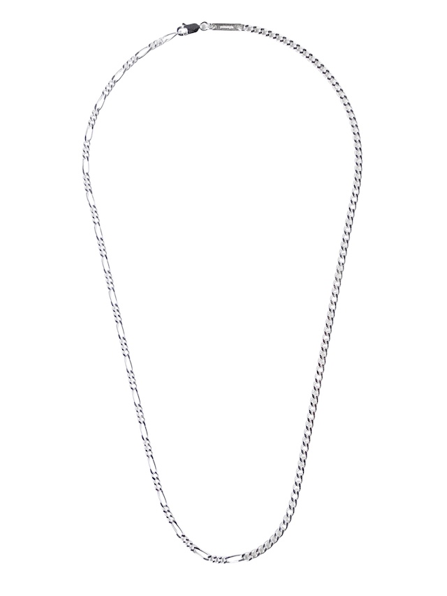 ephemeral NEW SWITCHING CHAIN NECKLACE SILVER