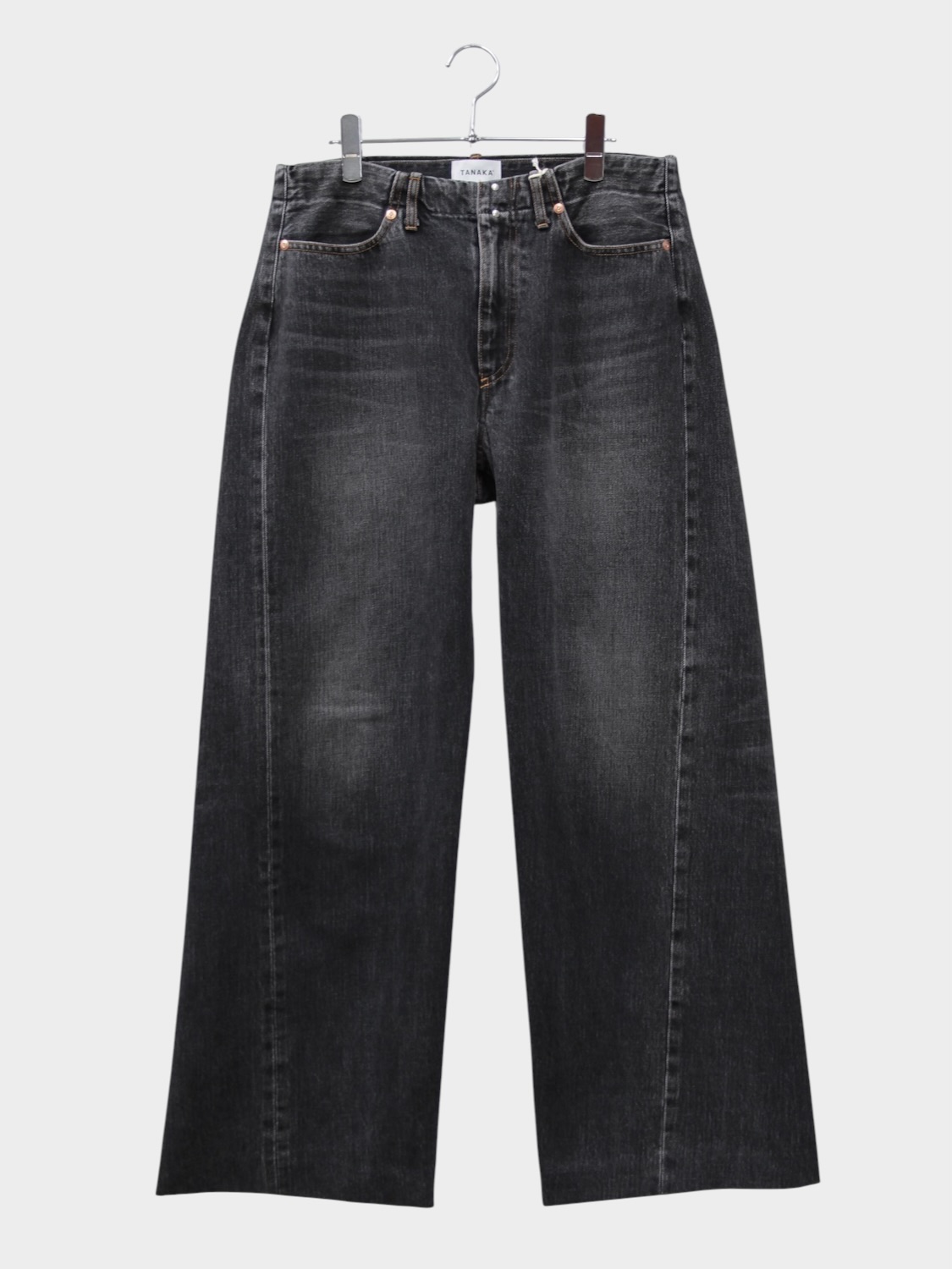 TANAKA BOY JEAN TROUSERS DARK GRAY 【継続品番】