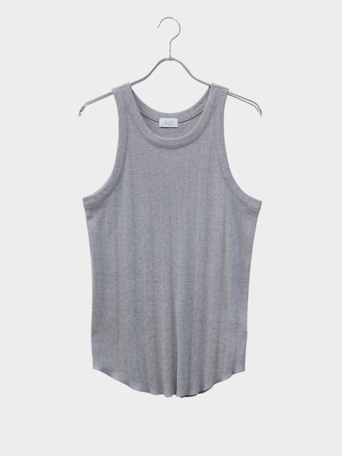 UNUSED TANK TOP HEATHER ASH 2026AW