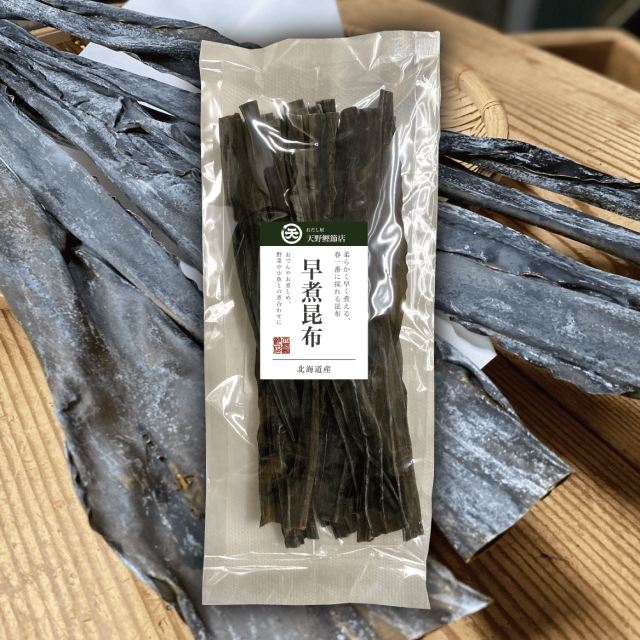 【北海道産】早煮昆布　80g