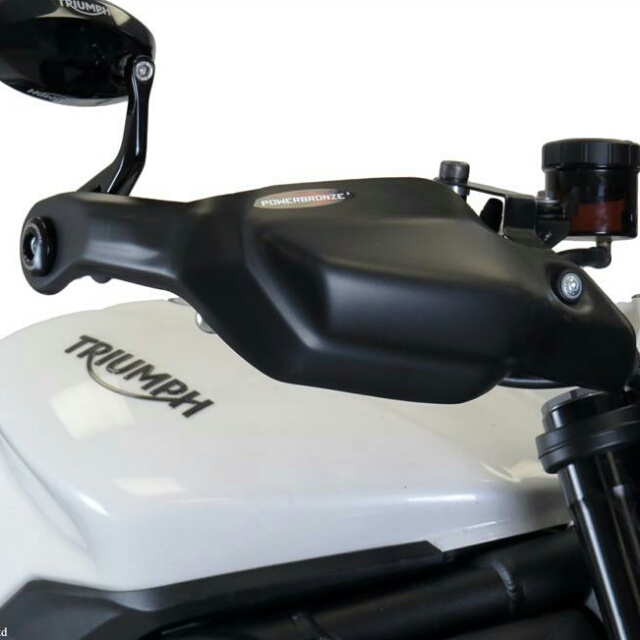 TRIUMPH >> StreetTriple R (17-19) ハンドガードキット Powerbronze