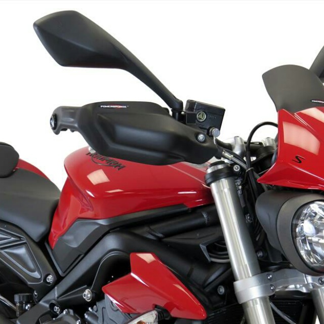 TRIUMPH >> StreetTriple S (17-19) ハンドガードキット Powerbronze