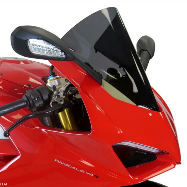 Ducati >> PANIGALE V2(20-)・PANIGALE V4/S(18-19)スポーツ・エアフロースクリーン Powerbronze