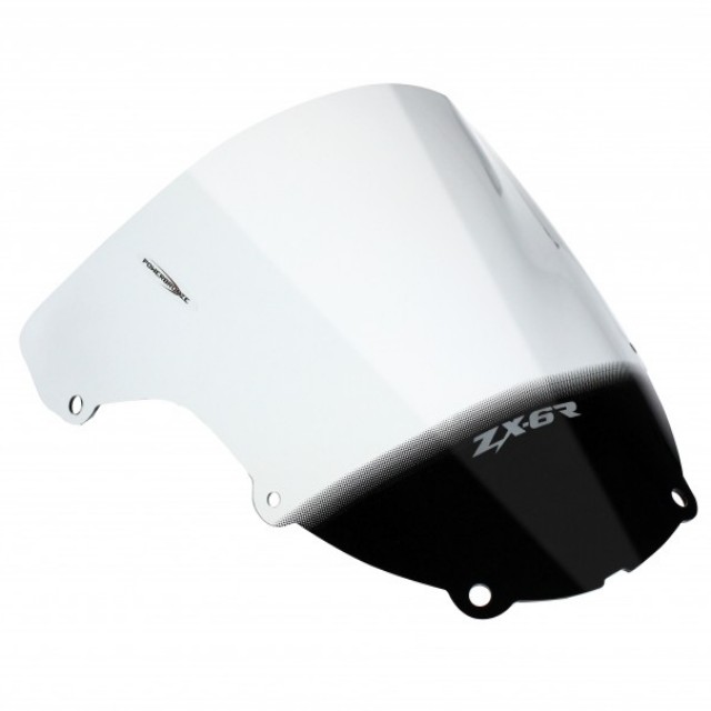 KAWASAKI >> ZX-6R（03-04）スポーツ・エアフロースクリーン Powerbronze