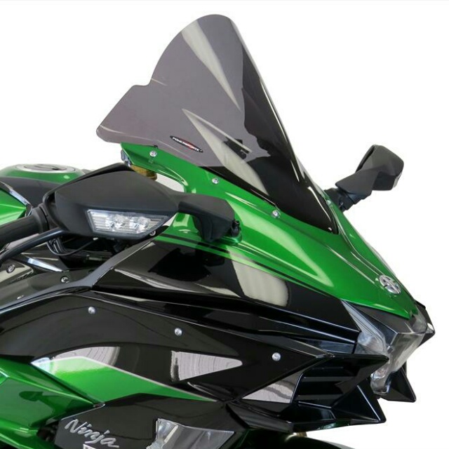 KAWASAKI >> Ninja H2 SX/SE(18-22)スポーツ・エアフロースクリーン【エクストラ・ハイ】 Powerbronze